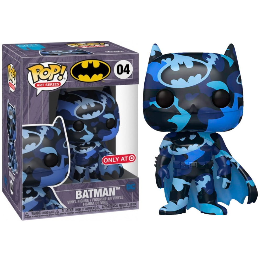 Funko Pop Batman Art Series - Batman (Blue) Target EX