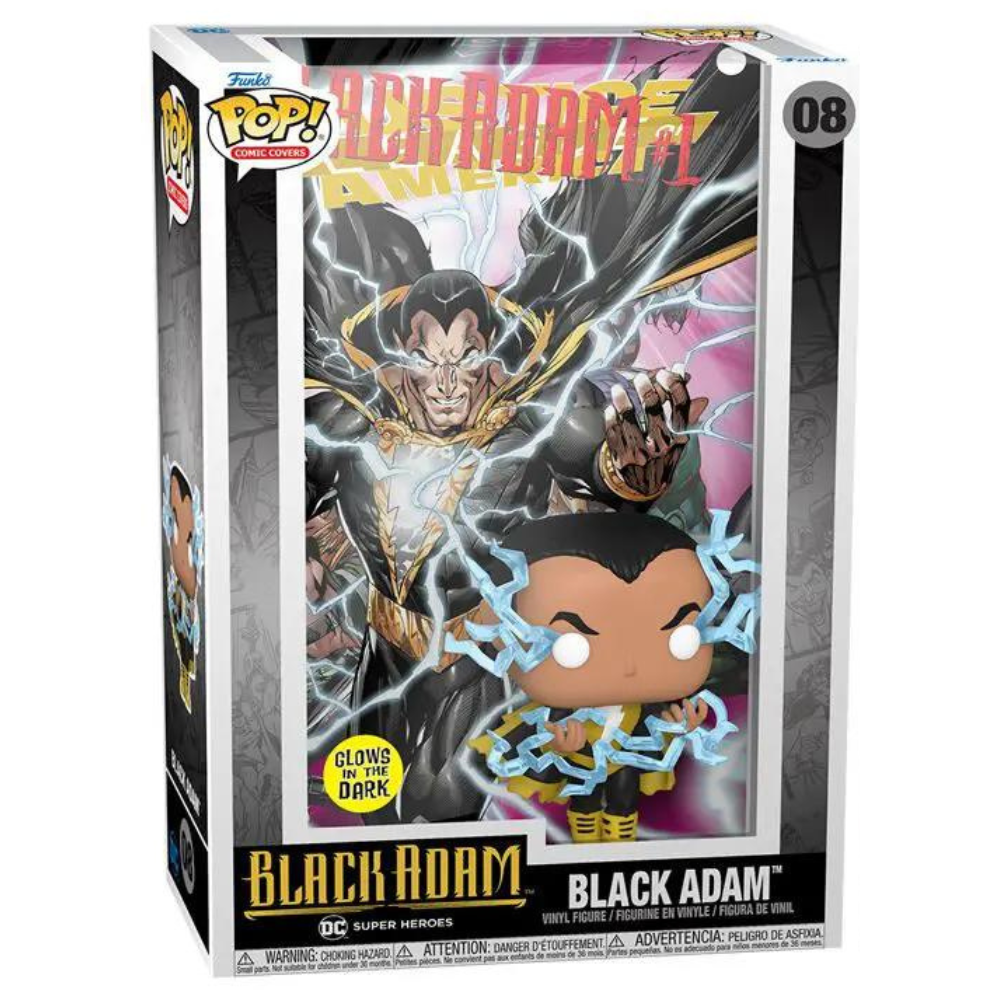 Funko Pop Comic Cover w/ Protector - DC Comics Black Adam