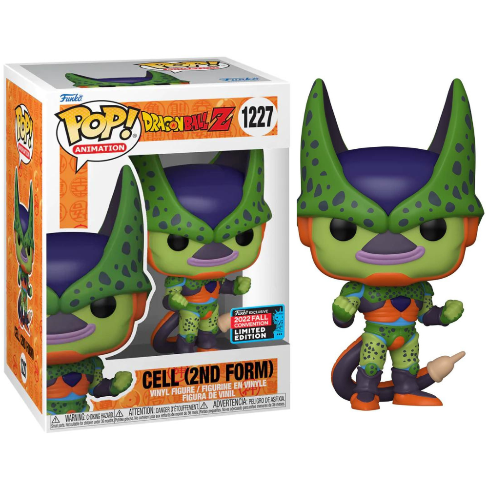 Funko Pop Dragon Ball Z - Cell (2nd Form) 2022 Fall Convention EX