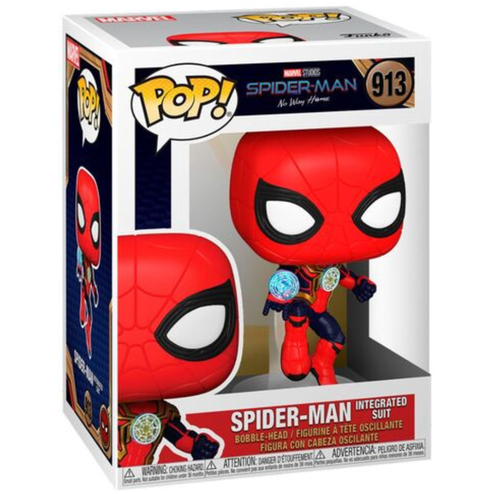 Funko Pop Spiderman No Way Home - Spider Man Integrated Suit