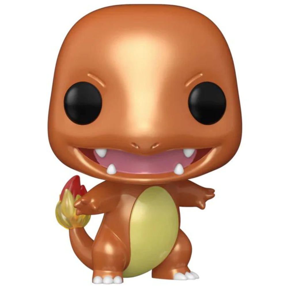 Funko Pop Pokemon - Charmander (Metal) *No Sticker* 2022 Convention EX