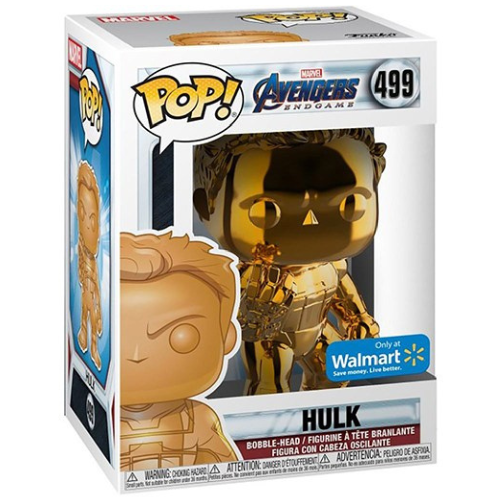 Chrome hulk funko pop cheap endgame walmart