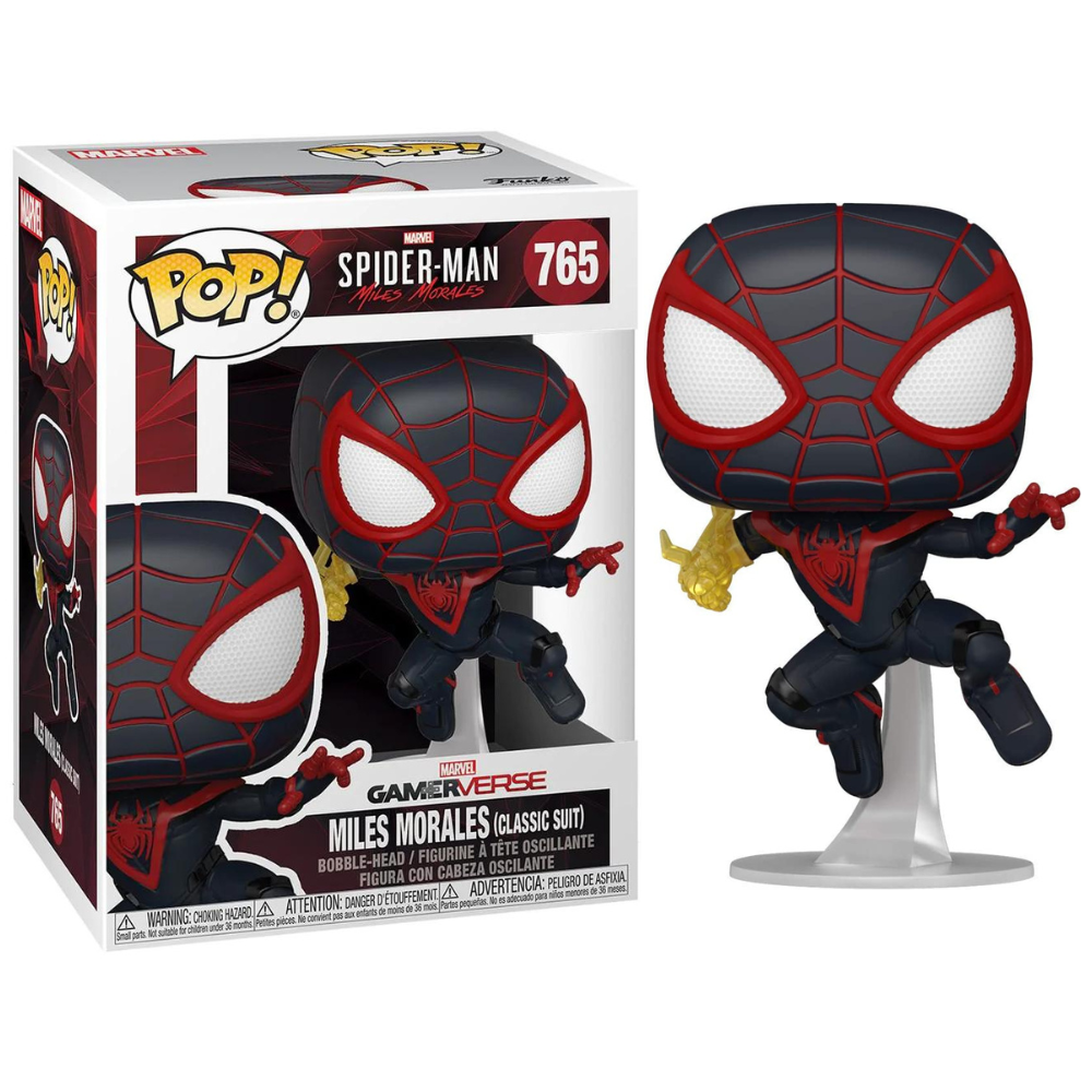 Funko Pop Marvel Spider-Man: Mile Morales - Miles Morales (Classic Suit)