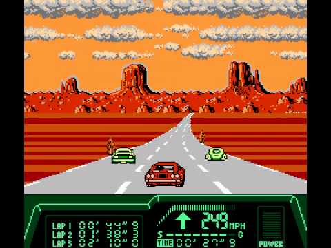 Rad Racer II – Loading Screen