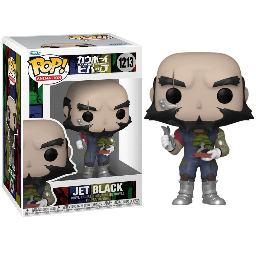 Funko Pop Cowboy Bebop - Jet Black w/ Bonsai – Loading Screen