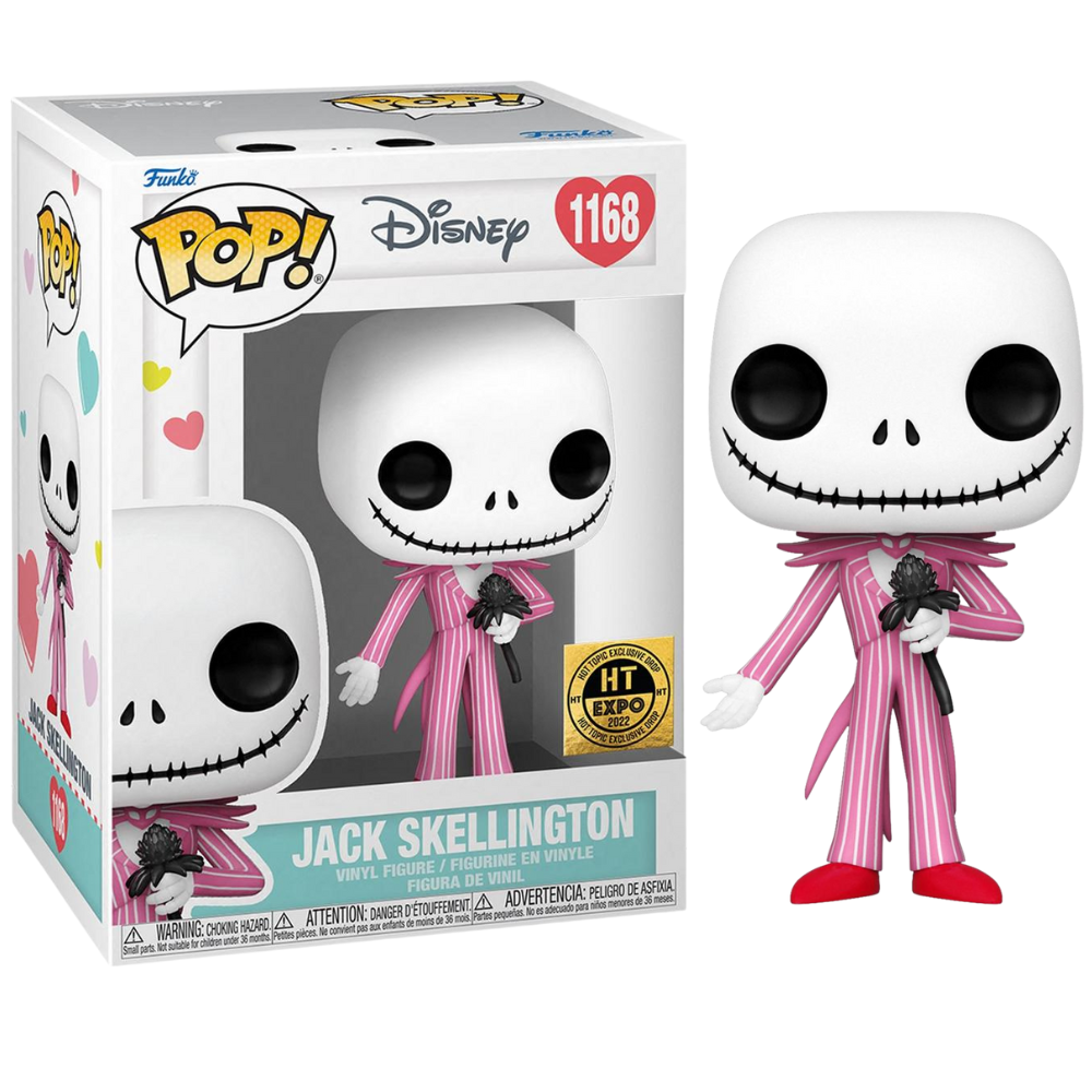 Funko Pop Disney Nightmare Before Christmas - Jack Skellington (Heart) HT Expo 2022 EX