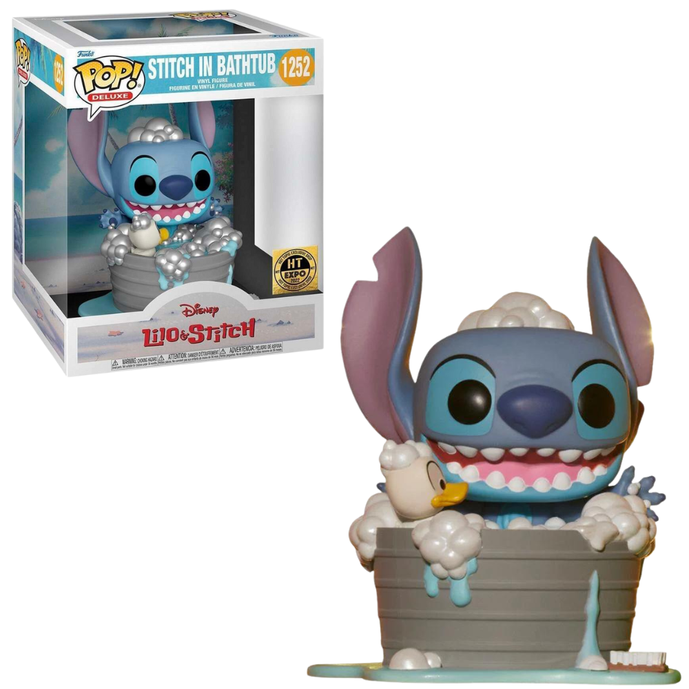 Funko Pop Disney Lilo & Stitch - Stitch In Bathtub HT Expo 2022 EX