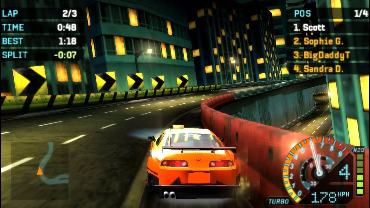 Need for Speed Underground: Rivals - Sony PSP - Artwork - In Game
