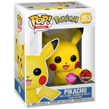 Funko Pop Pokemon - Pikachu Flocked EB Games EX