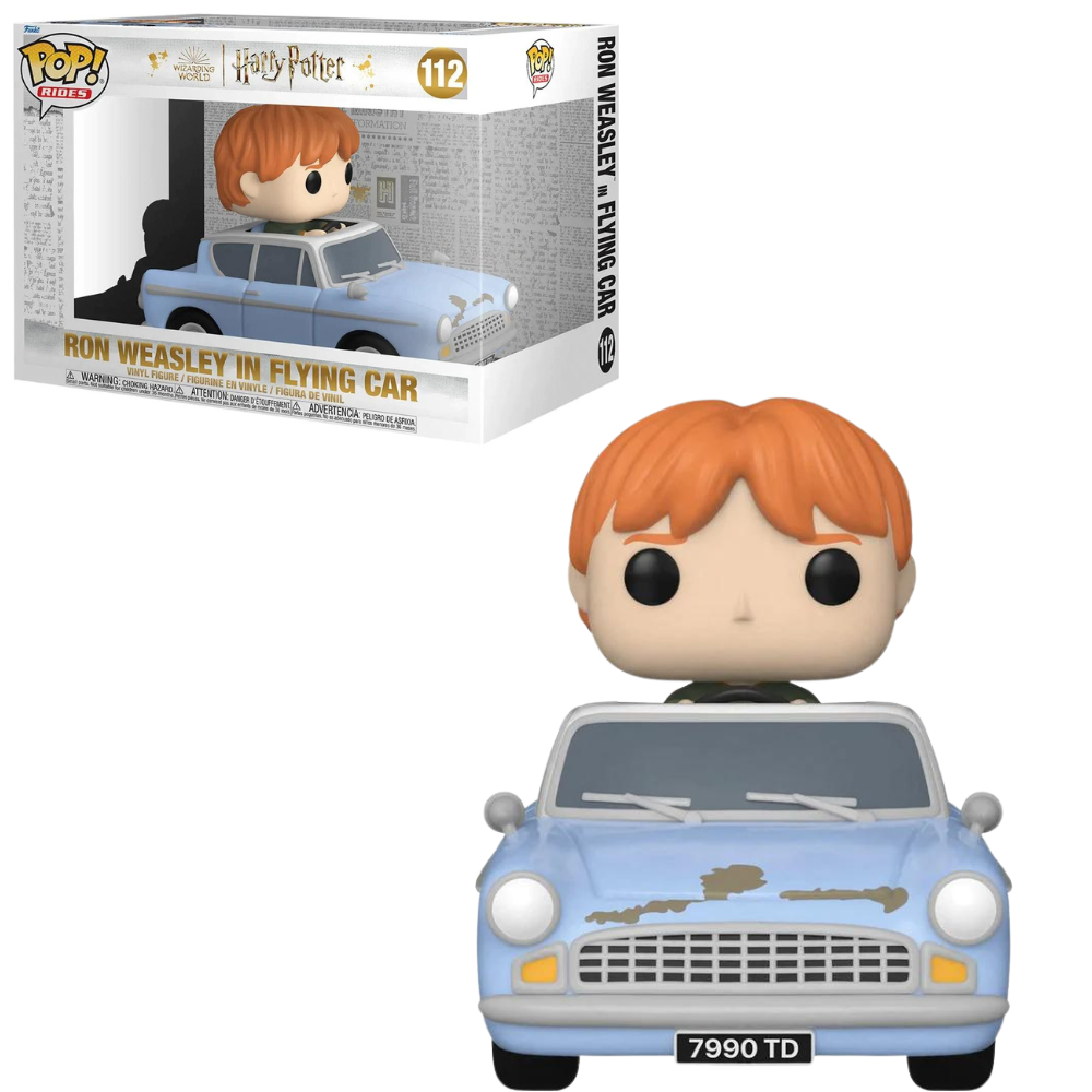 Funko Pop Harry Potter & The Chamber of Secrets - Ron Weasley w/ Car