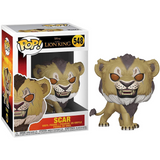 Funko Pop Disney The Lion King Live Action Movie - Scar