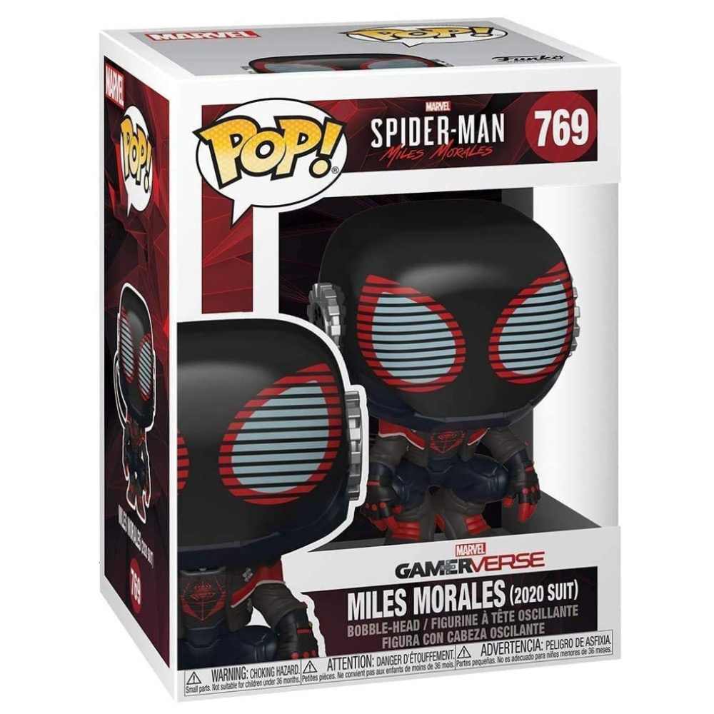 Funko Pop Marvel Spider-Man: Mile Morales - Miles Morales (2020 Suit)