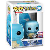 Funko Pop Pokemon - Squirtle Diamond 2021 Summer Convention EX