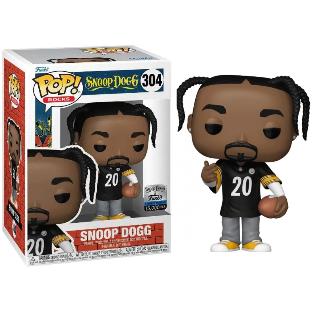 Funko Pop Music - Snoop Dogg Pittsburgh Steelers Jersey 15K