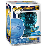 Funko Pop Avengers Infinity War - Thanos Blue Chrome Walmart EX