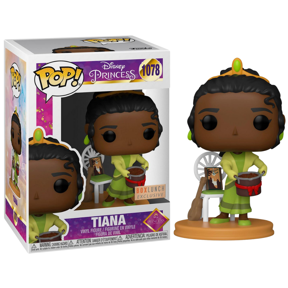 Funko POP Disney: Princess & The Frog - Tiana Action Figure