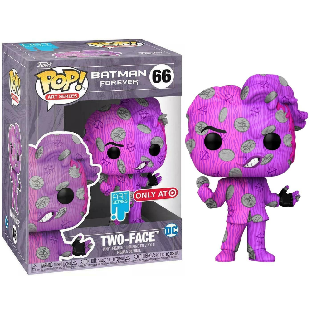 Funko Pop Artist Series Batman Forever - Two Face Target EX (Hardstack Included)