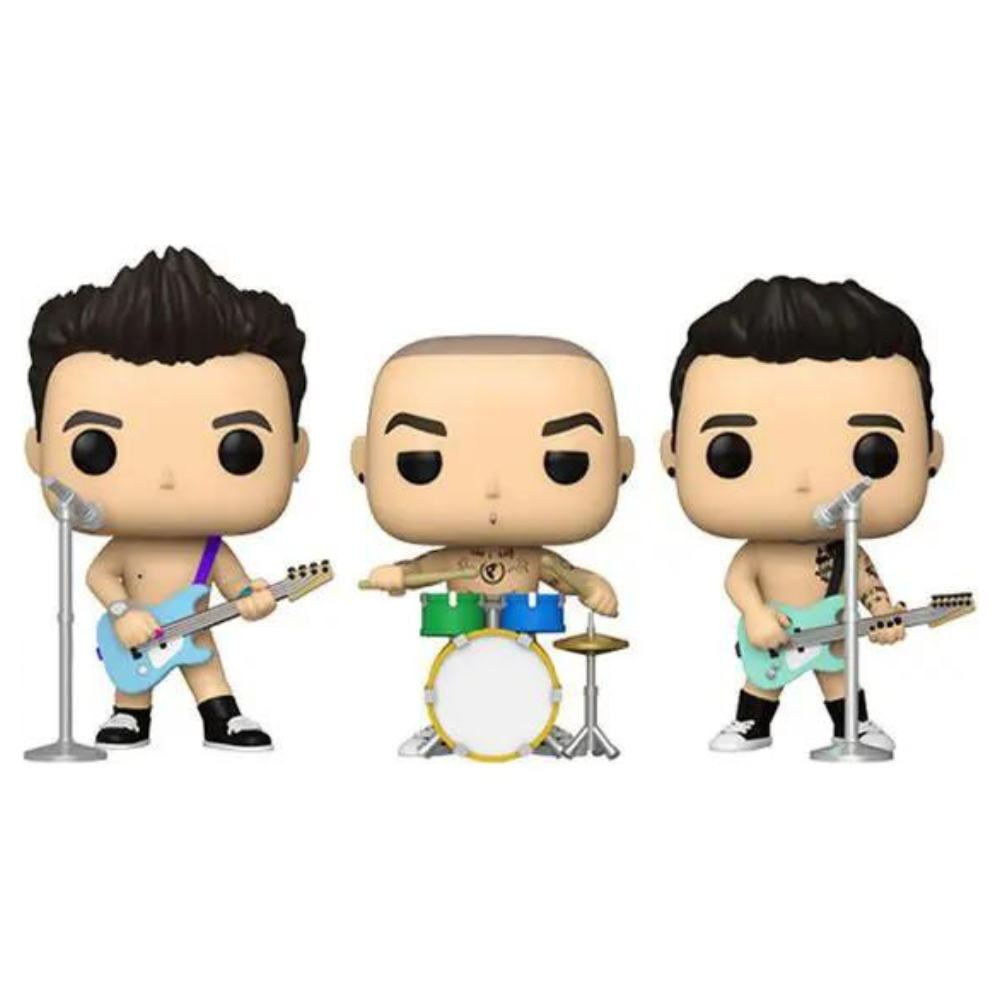 Funko Pop Music Blink 182 Mark Hoppus Travis Barker Tom