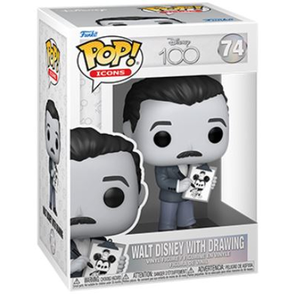 Funko Pop Disney 100th Anniversary - Walt Disney With Drawing