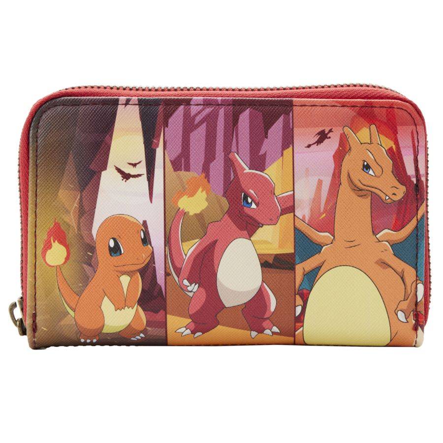 Loungefly Pokemon Charmander Evolutions Wallet