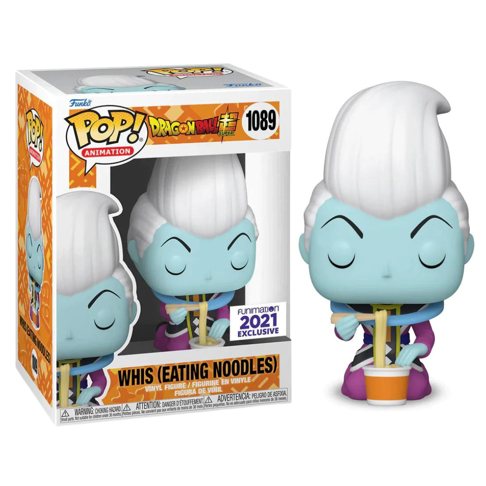 Funko Pop Dragon Ball Super - Whis (Eating Noodles) 2021 Funimation EX